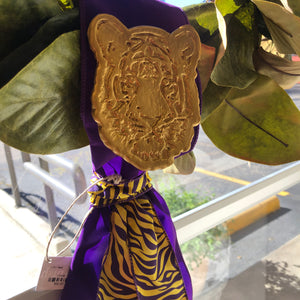 LSU Tiger Wreath Sash