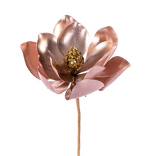 Load image into Gallery viewer, Rose Gold Magnolia Pick
