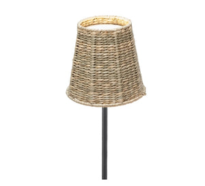 Change up your portable lamp with an easily swappable lampshade addition! This lampshade is expertly crafted using woven seagrass, creating a beautiful empire design that adds elegance to any room.