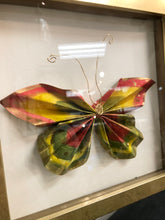 Load image into Gallery viewer, Paper Butterfly Shadowbox
