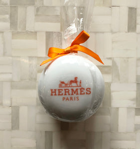 Hermes Orange Pillbox