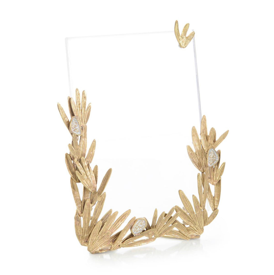 Stone Meadow Photo Frame in Brass