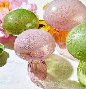 Colorful Glass Mushrooms