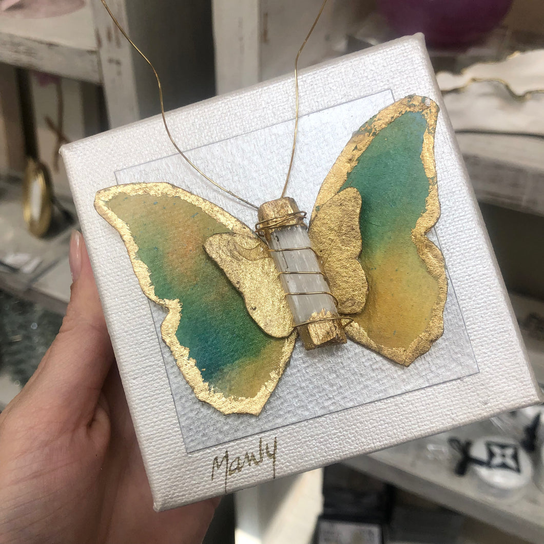 Selenite Butterfly | 4x4