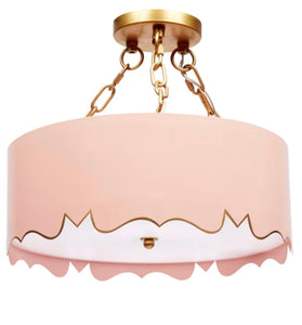 Mollie Pendant in Blush