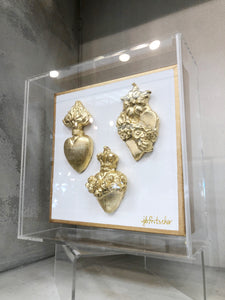 Sacred Hearts | Acrylic Shadowbox