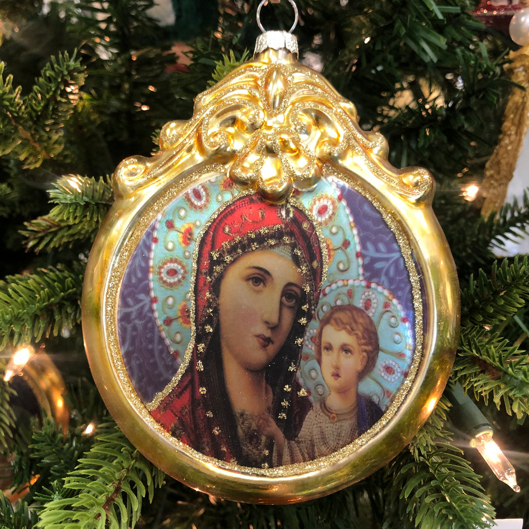 Madonna & Child Ornament