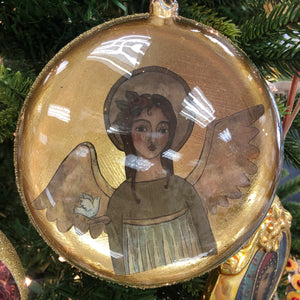 Glass Angel Ornament