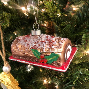 Yule Log Ornament