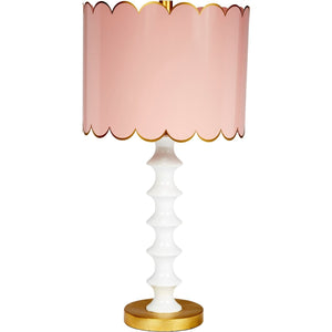 Eloise Glossy Pink Table Lamp