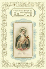 Load image into Gallery viewer, Indulge in the ultimate present for those of faith or any sacred event. This enchanting anthology retells the incredible tales, poignant accounts, pleasures, and pains of the most cherished saints, ranging from the renowned to the enigmatic. Exquisitely adorned with vintage illustrations from prayer books and missals, this sophisticated keepsake comes complete with a padded cover, gilt edges, and a ribbon bookmark - making it a delight to possess and present.
