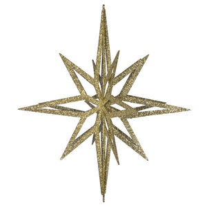 24" Champagne Iridescent Star