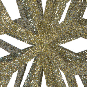 24" Champagne Iridescent Star