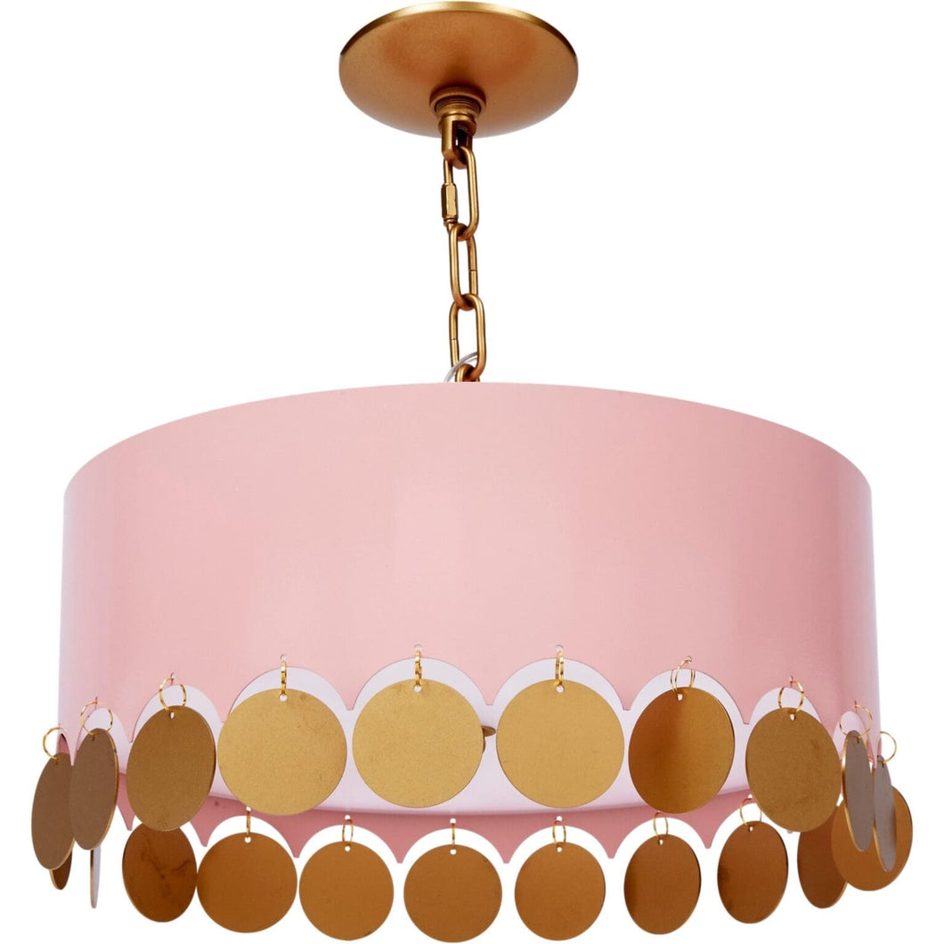 Berkeley Pendant in Blush