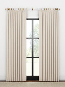 Euro Pleat | Pacific Linen | Lined Drapery Panels