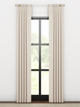 Load image into Gallery viewer, Euro Pleat | Pacific Linen | Lined Drapery Panels
