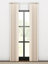 Load image into Gallery viewer, Euro Pleat | Pacific Linen | Lined Drapery Panels
