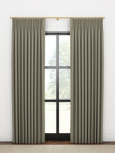 Load image into Gallery viewer, Pinch Pleat | Textured Silk | Blackout Drapery Panels
