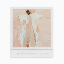 Load image into Gallery viewer, Introducing our Prayer Cards for Girls - 26 unique and powerful prayers paired with corresponding scriptures. On the front, Anne Neilson&#39;s new Gracious One angel, while the back features a prayer and scripture. Ideal for bringing comfort and protection through your child&#39;s prayers.
