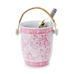 Pink Chinoiserie Wine Cooler