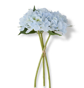 Real Touch Hydrangea Bouquet, Blue