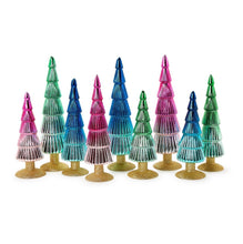 Load image into Gallery viewer, Mercury Ombre Christmas Trees
