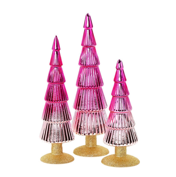 Mercury Ombre Christmas Trees