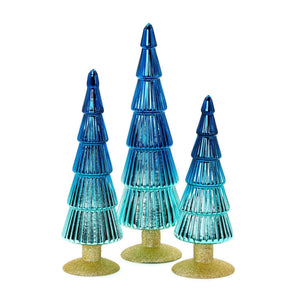 Mercury Ombre Christmas Trees