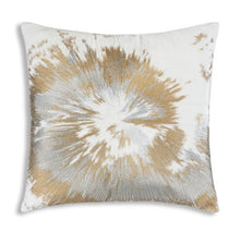 Load image into Gallery viewer, Elevate the atmosphere of any space with this fashionable modern abstract embroidered pillow. Its sophisticated design adds a touch of opulence and elegance, invoking a sense of luxury and glamour.
