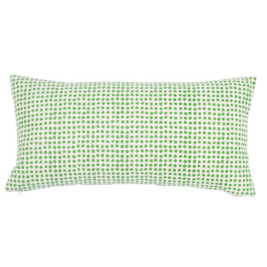 This Tulip Field Pillow showcases tulip designs on the front and irregular polka-dots on the back, completed with a knife-edge finish. The simplistic floral patterns are almost personified, radiating with bright colors and symbolizing hope and fresh starts. Made with a small-scale cotton fabric, this throw pillow is both uncomplicated and lively.