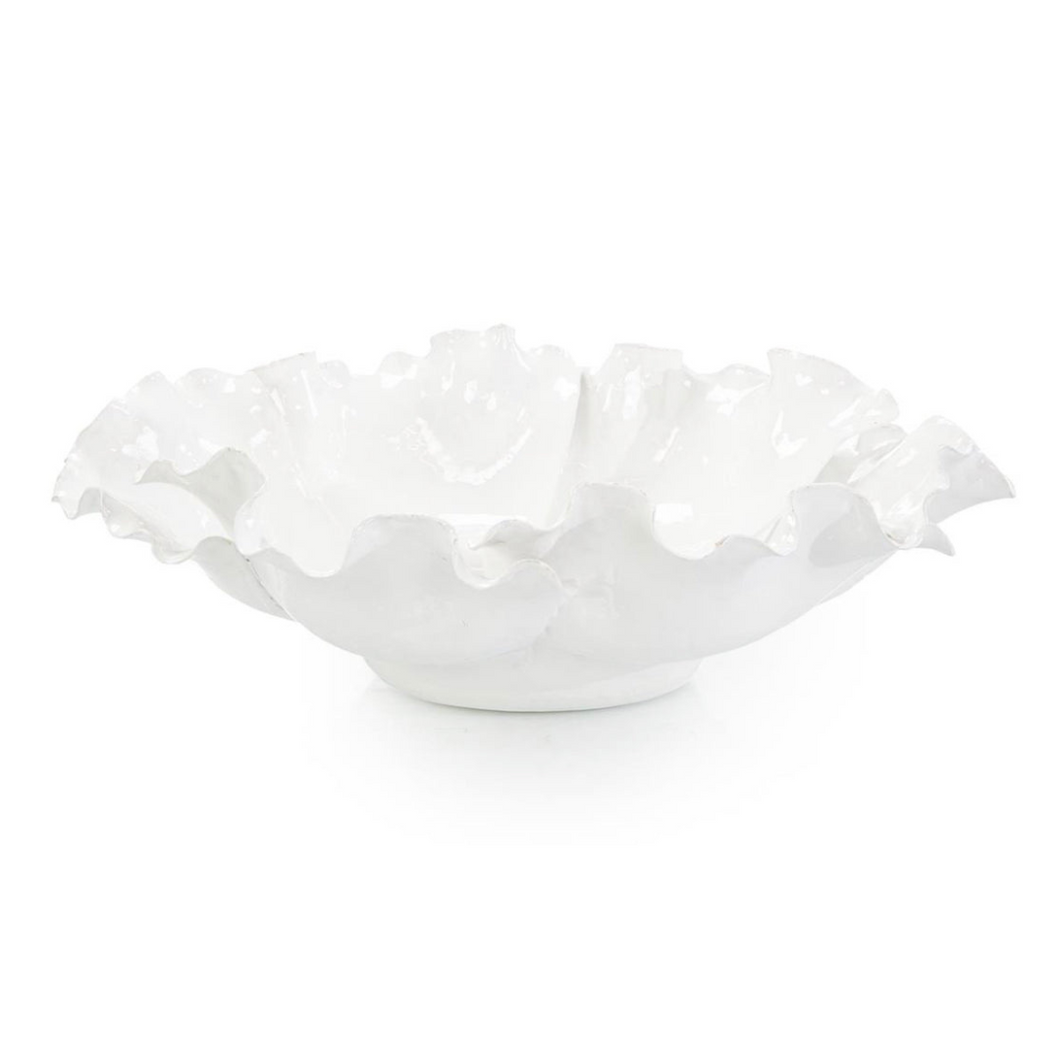 Flowing Bowl, White