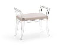 Load image into Gallery viewer, Neoclassical Acrylic Bench
