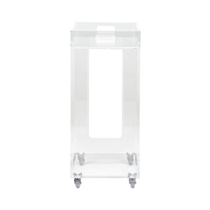 Carlyle Acrylic Bar Cart