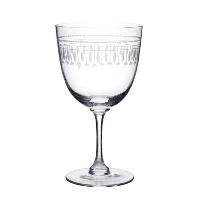 Each set contains six meticulously crafted wine glasses made from elegant lead-free crystal, hand-blown and hand-cut to perfection. These glasses are not only visually stunning, but also dishwasher safe for convenient cleaning.