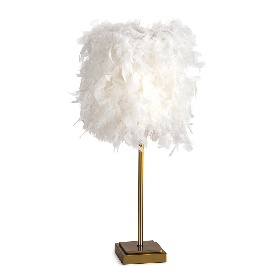 Jasmine Feather Table Lamp