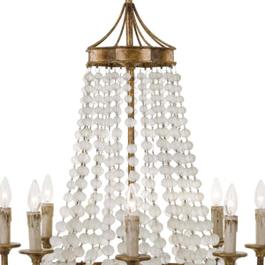 Freya Crystal Bead Chandelier