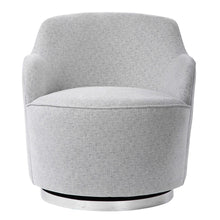 Load image into Gallery viewer, Stone Linen Swivel Chair
