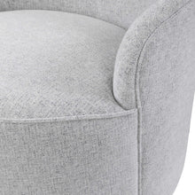 Load image into Gallery viewer, Stone Linen Swivel Chair
