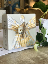 Load image into Gallery viewer, With these petite canvases depicting angels , you&#39;ll be spreading love, inspiration, and a sense of peace with every brushstroke. These hand-painted, original art gifts are perfect for anyone in your life who could use a little positive energy (including yourself).
