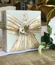 Load image into Gallery viewer, With these petite canvases depicting angels , you&#39;ll be spreading love, inspiration, and a sense of peace with every brushstroke. These hand-painted, original art gifts are perfect for anyone in your life who could use a little positive energy (including yourself).
