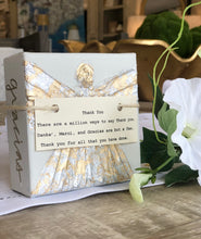 Load image into Gallery viewer, With these petite canvases depicting angels , you&#39;ll be spreading love, inspiration, and a sense of peace with every brushstroke. These hand-painted, original art gifts are perfect for anyone in your life who could use a little positive energy (including yourself).
