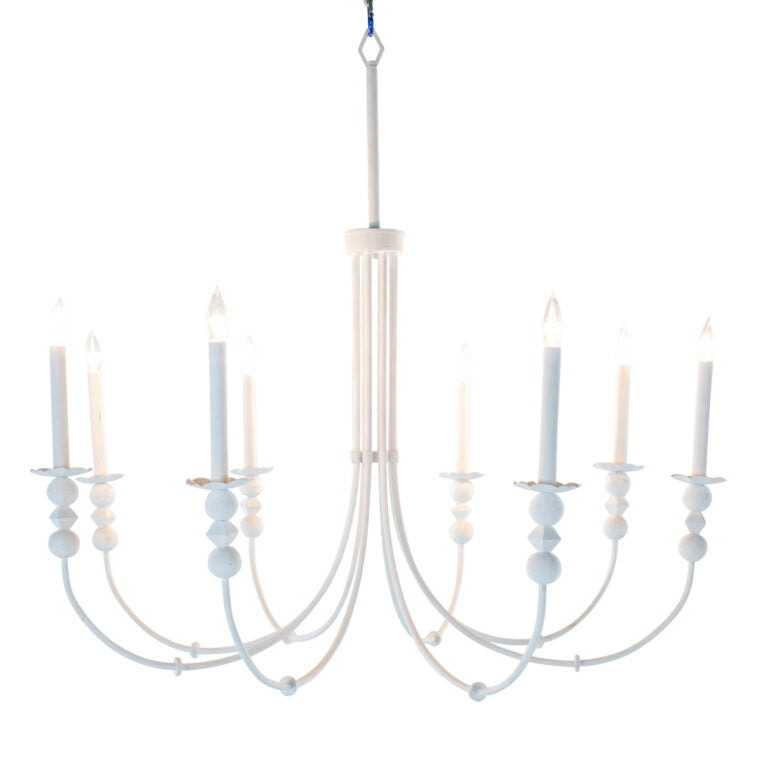 Quinci Chandelier White