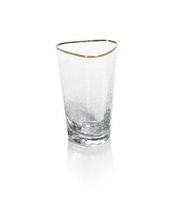 Gold Rimmed Glassware Collection