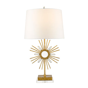 Sunburst Table Lamp