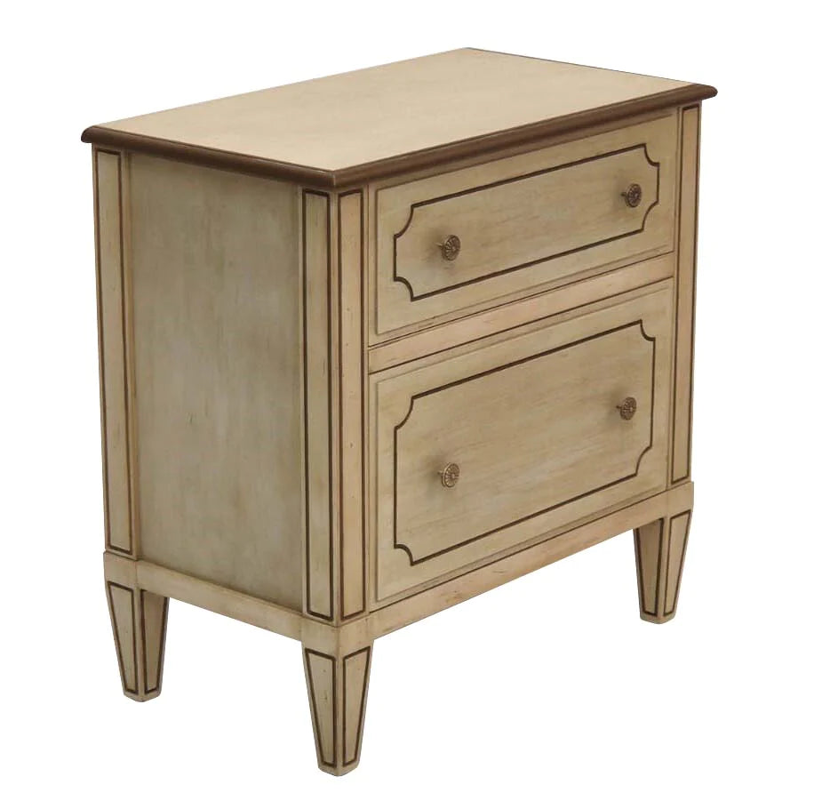 Contessa Gold Trimmed Cabinet