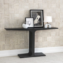 Load image into Gallery viewer, Black Steel Console Table
