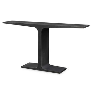 Black Steel Console Table