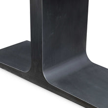 Load image into Gallery viewer, Black Steel Console Table
