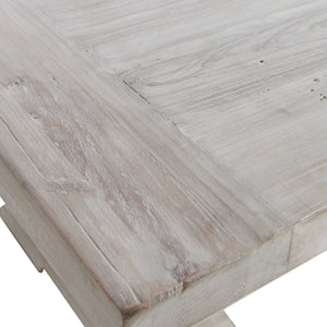 Whitewashed Extension Table 96"