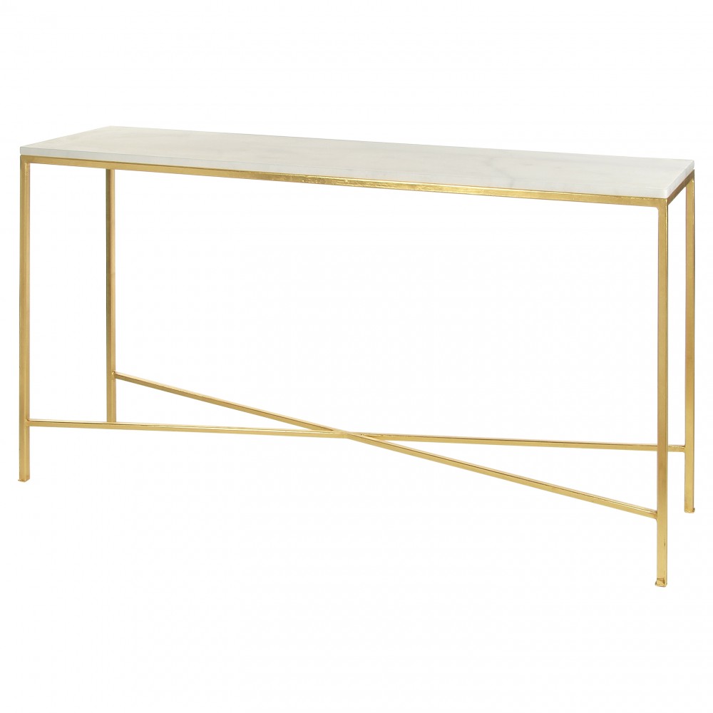 Cross Base Console Table